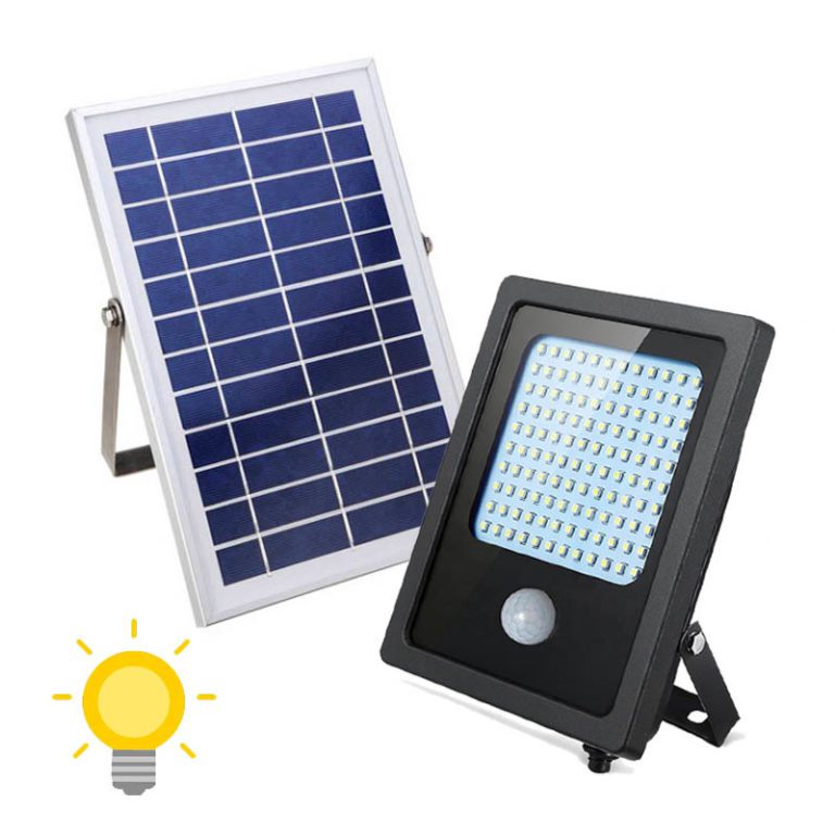 projecteur solaire hiver