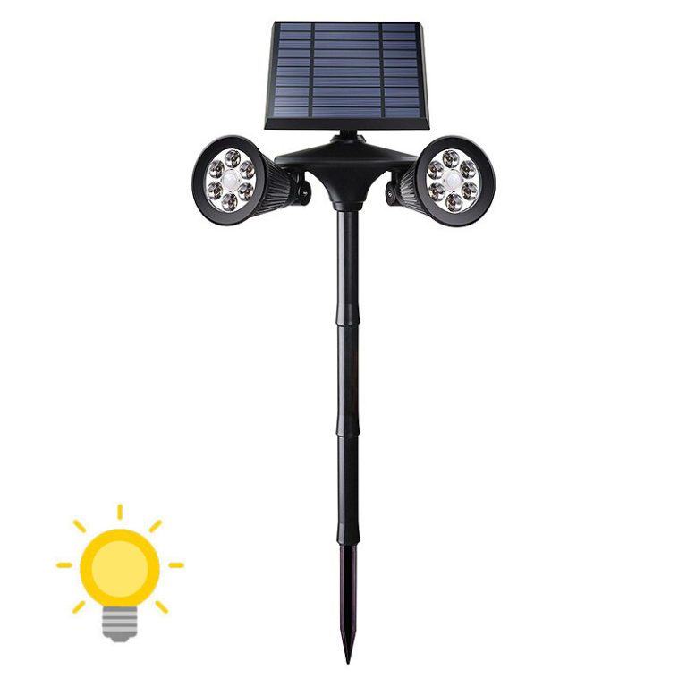 spot solaire hiver