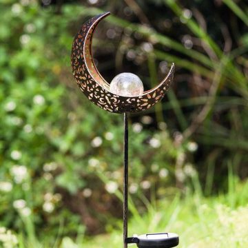 lampe solaire lune extérieur