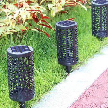 Lampe solaire extérieur couleur changeante jardin