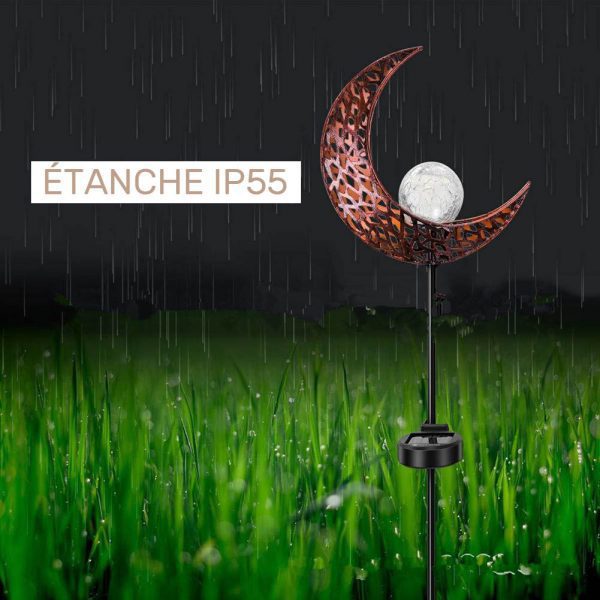 lampe solaire lune étanche