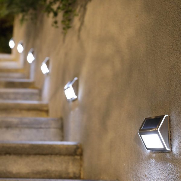 lampe solaire marche escalier led