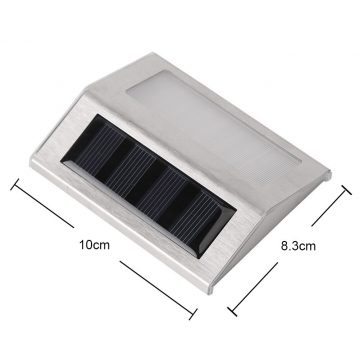 lampe solaire pour marche escalier dimensions