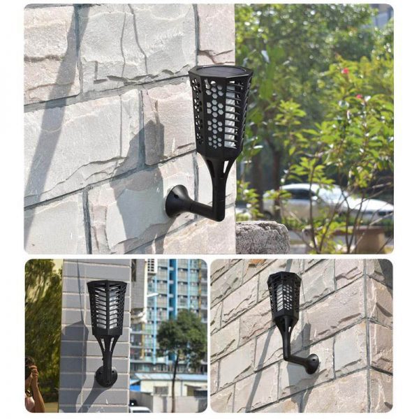 torche murale solaire éclairage