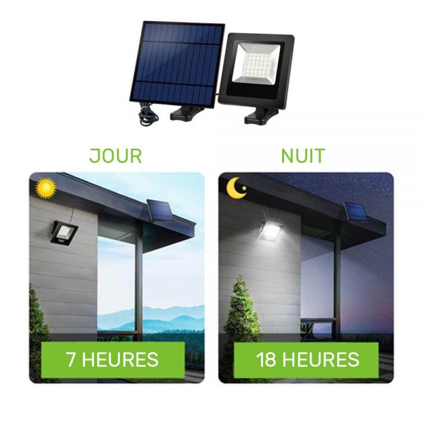 projecteur solaire déporté pas cher