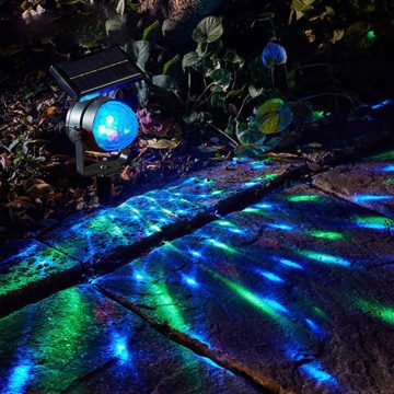 spot extérieur solaire rgb