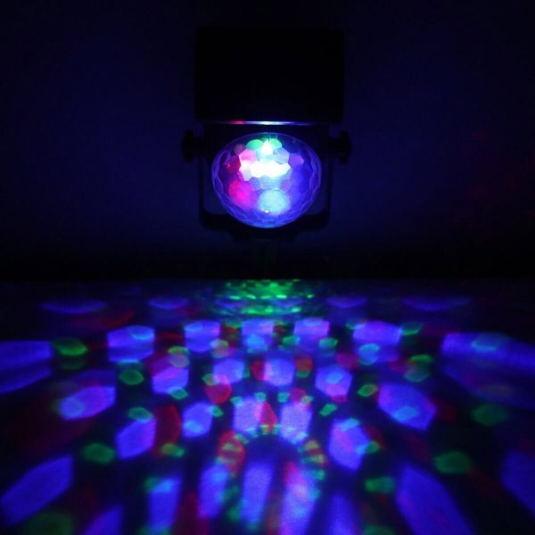spot solaire rgb noel