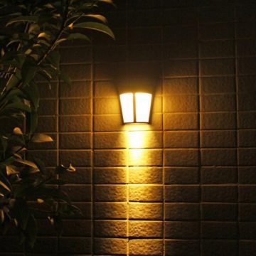 Applique extérieur solaire sans détecteur de mouvement étanche