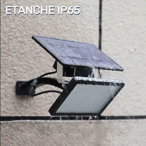 projecteur solaire avec interrupteur étanche