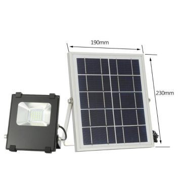 projecteur solaire façade extérieur