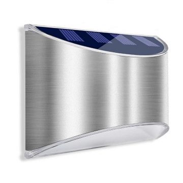 applique solaire inox extérieur