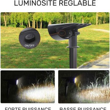 spot led solaire puissant Étanche