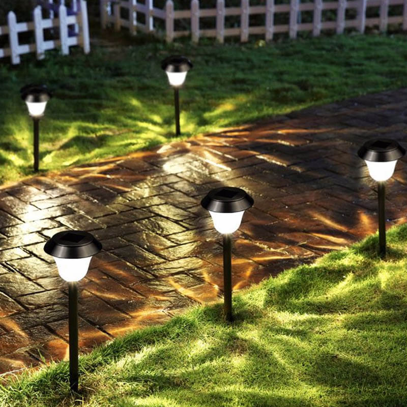 borne solaire jardin led puissante