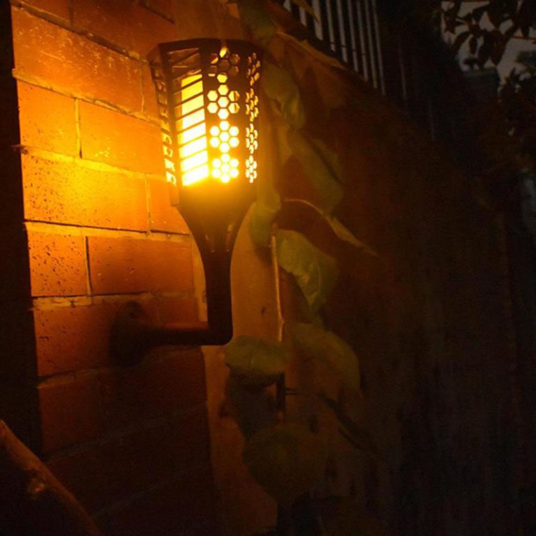 torche solaire murale fonctionnement
