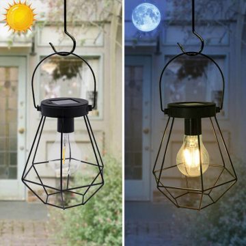 ampoule solaire exterieur a suspendre etanche