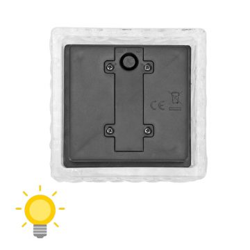 pavé lumineux 10x10 solaire terrasse