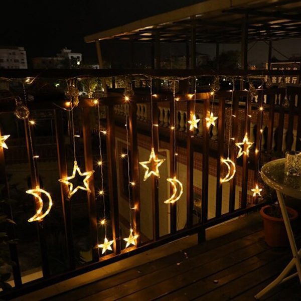 guirlande etoile solaire lumineuse