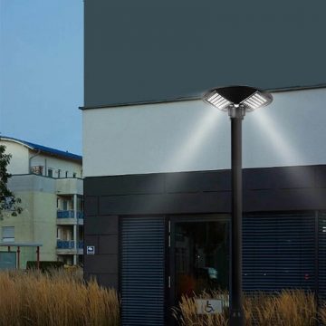 lampadaire exterieur solaire puissant urbain