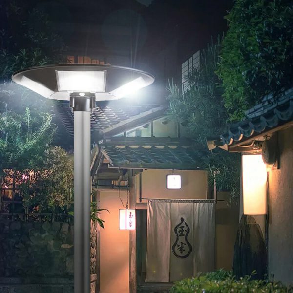 lampadaire solaire avec detecteur autonome