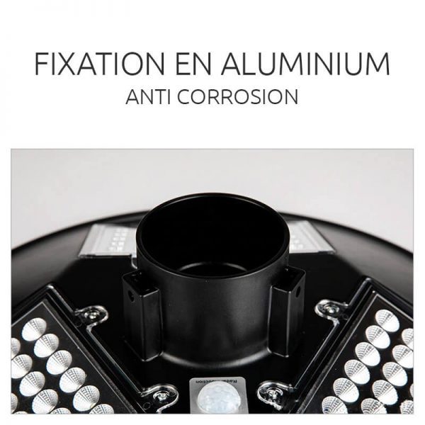 lampadaire solaire avec detecteur de mouvement