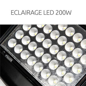 lampadaire solaire avec detecteur led