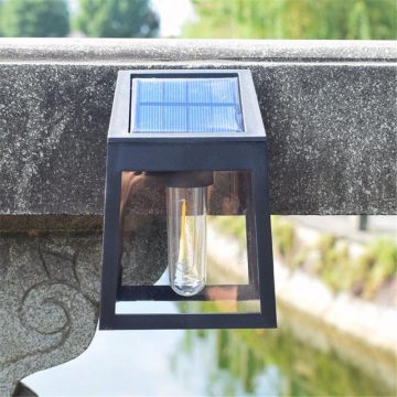 applique solaire exterieur retro jardin