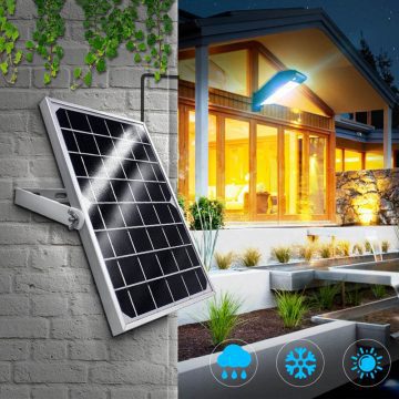 projecteur solaire a led avec detecteur puissant
