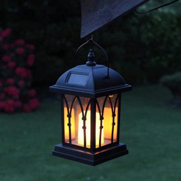 grosse lanterne solaire effet flamme