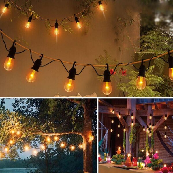 guirlande ampoules solaires jardin