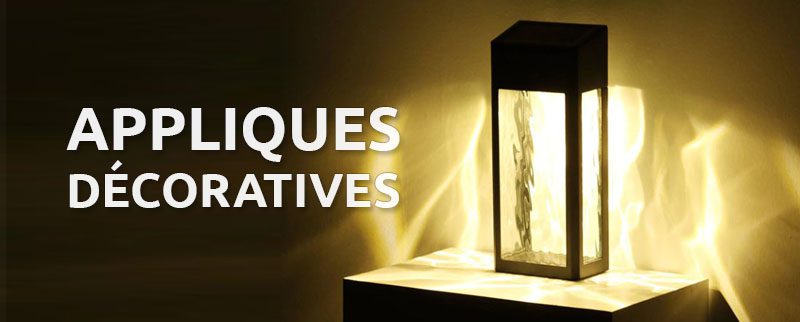 applique solaire decorative