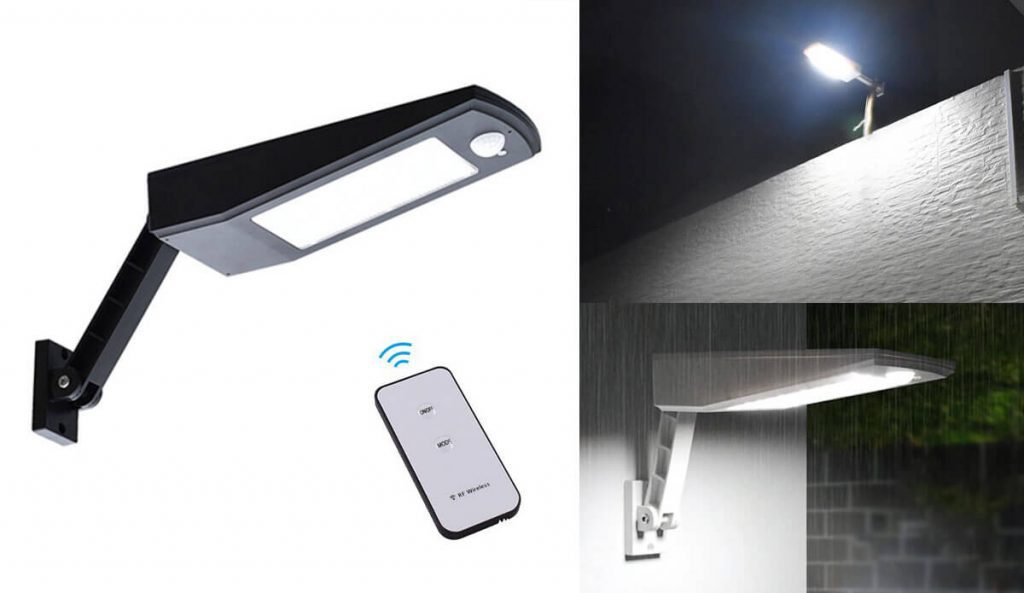 applique solaire exterieur avec télécommande 1