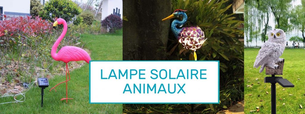 lampe solaire animal