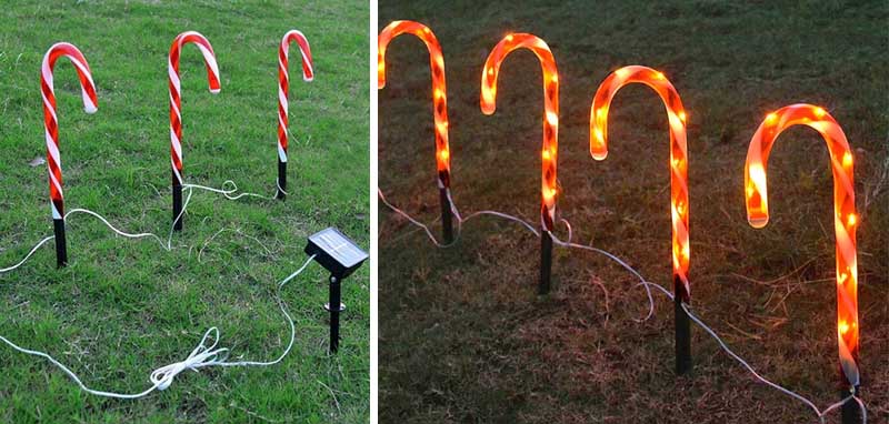 deco noel solaire led