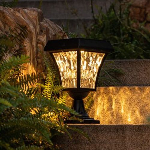 lampetsolaire pilier portail