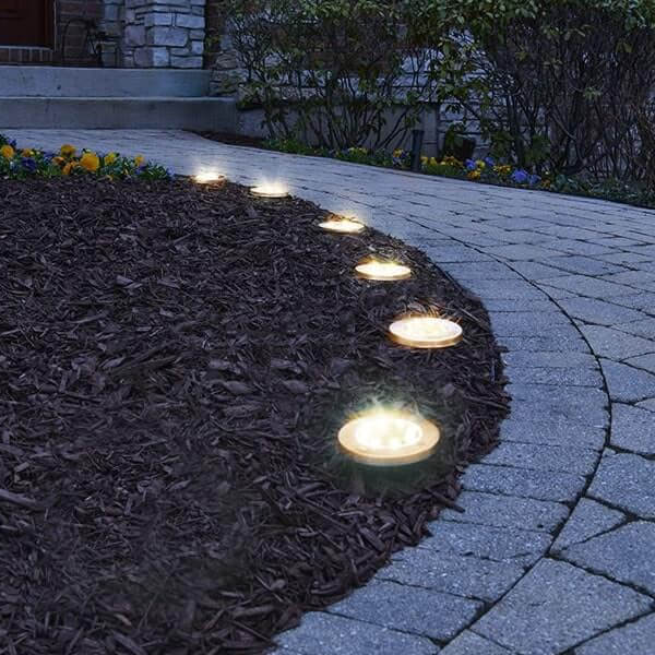 spot solaire encastrable jardin
