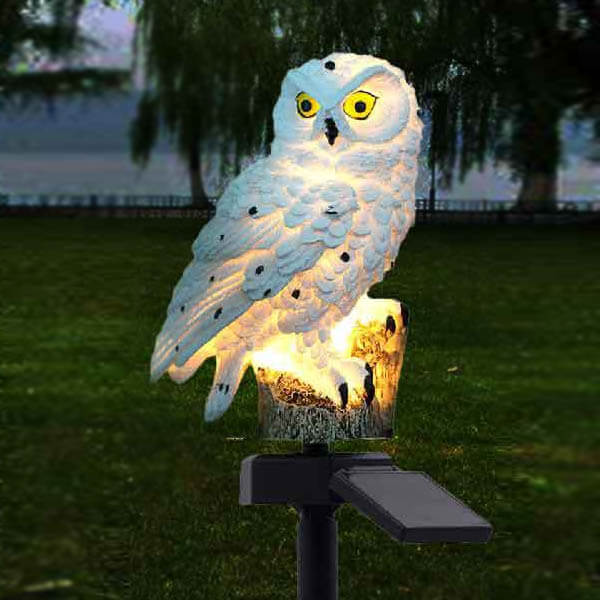 lampe solaire animaux design