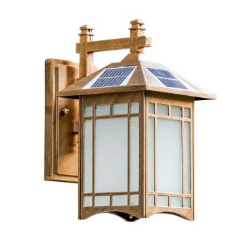 lampe solaire exterieur vintage