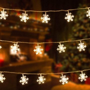guirlande lumineuse exterieur solaire noel deco
