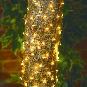 guirlande solaire pour arbre