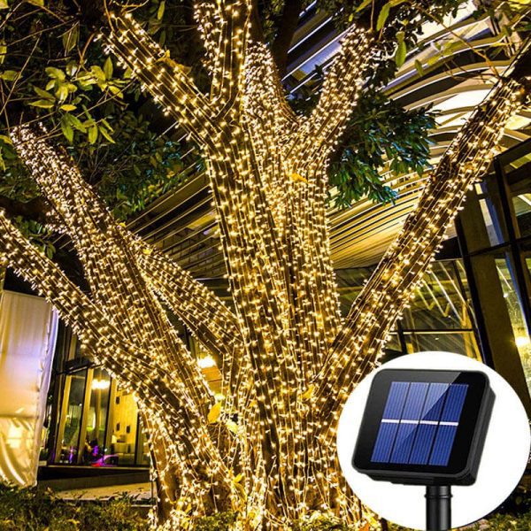 guirlande solaire pour arbre exterieur