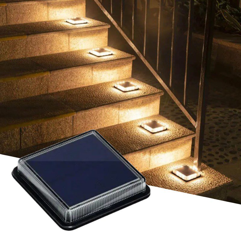 lampe solaire esacliers led