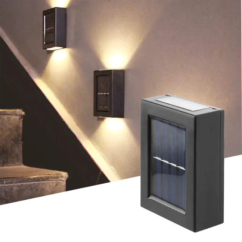 lampe solaire murale esacliers 1